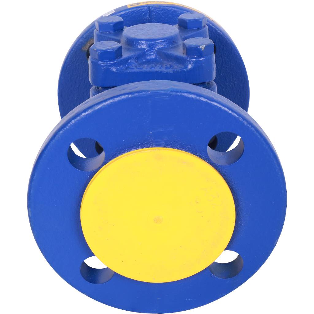 Клапан обратный подъемный ZETKAMA 287A Ду32 Ру16 фланцевый из чугуна, 287A032C31