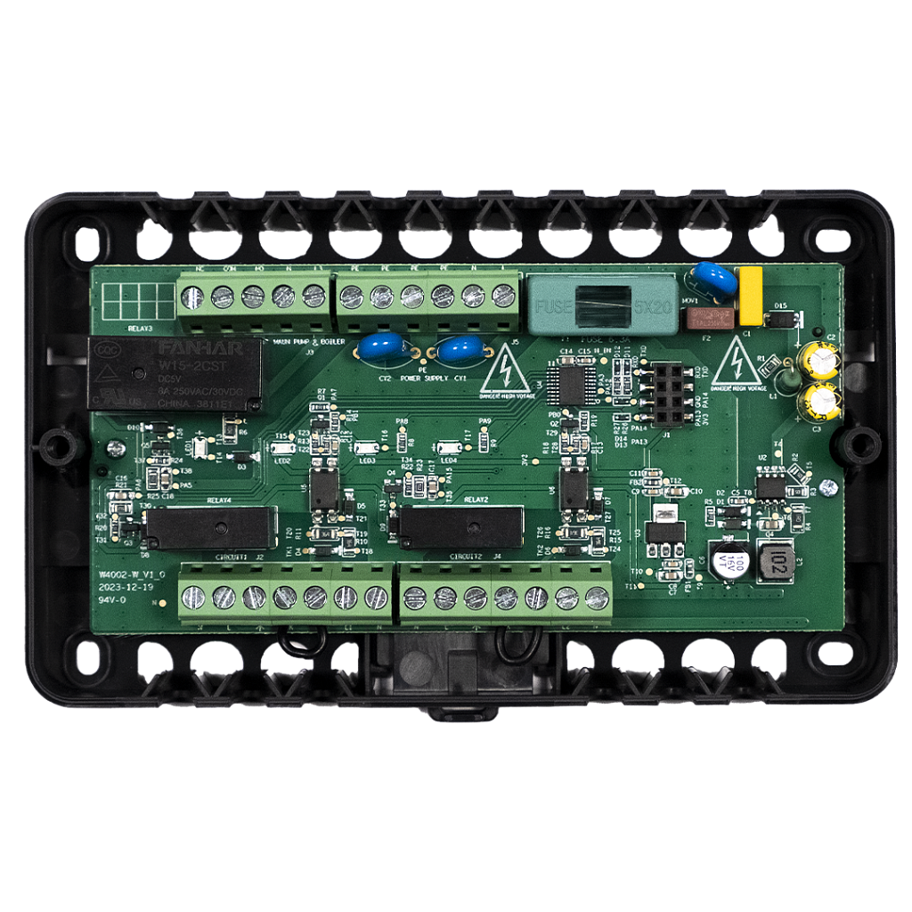 Центр коммутации ENGO Controls проводной, на 2 зоны отопления, 230В
