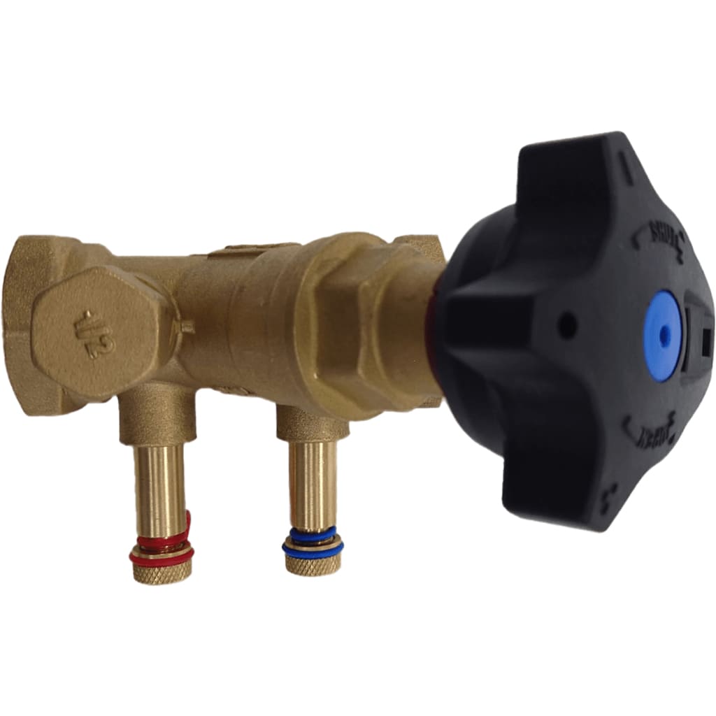 Клапан балансировочный ручной STAD.BY-1-15 с дренажем, DN15, Kvs=2,97м3/ч, BY-52851615