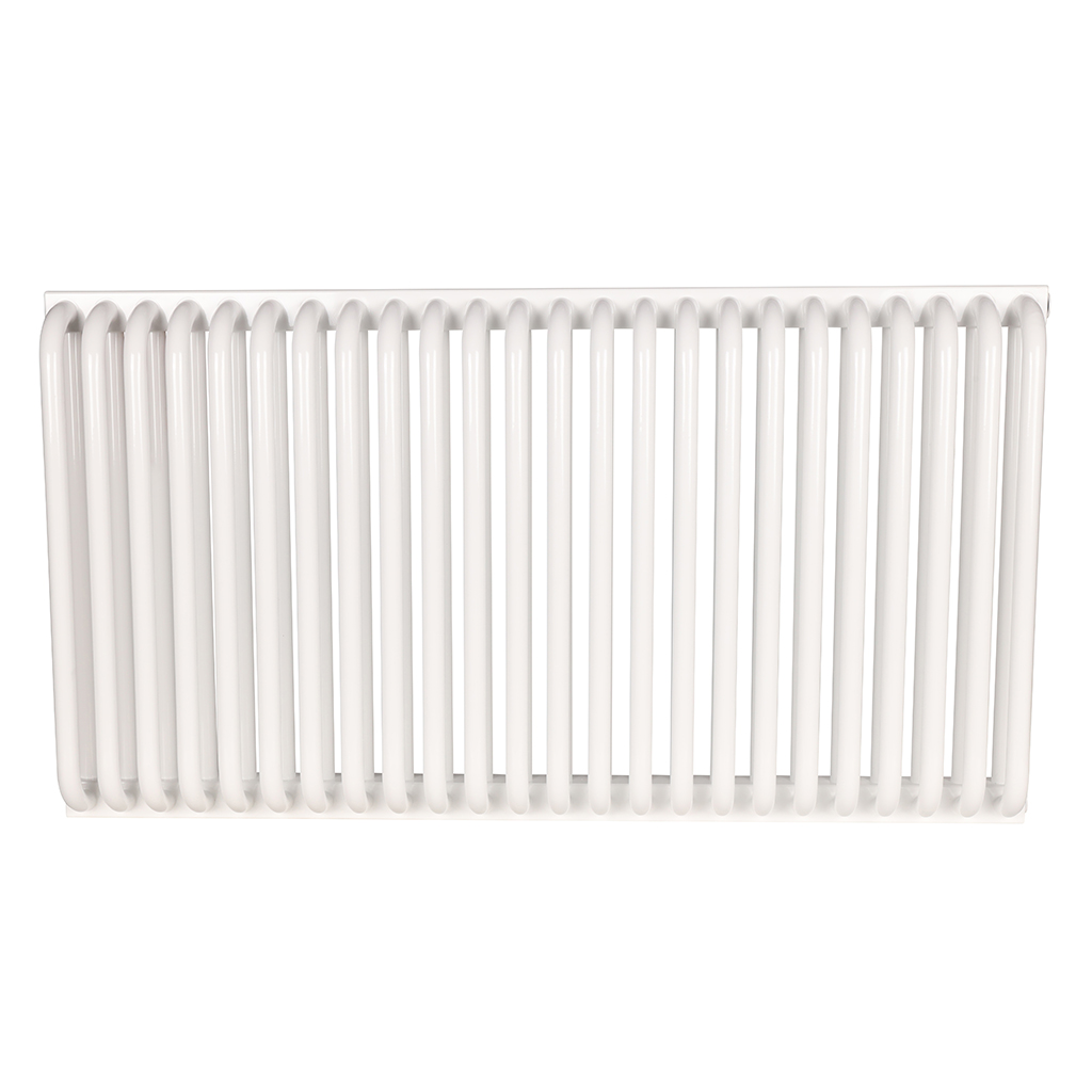 2-х трубчатый стальной радиатор ROMMER RST 2050/24 секции боковое подключение RAL9016