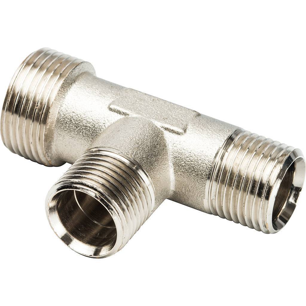 Тройник переходной Prandelli Multyrama (20.2х16.2х16.2) для металлопластиковых труб винтовой, 103.33.41.1