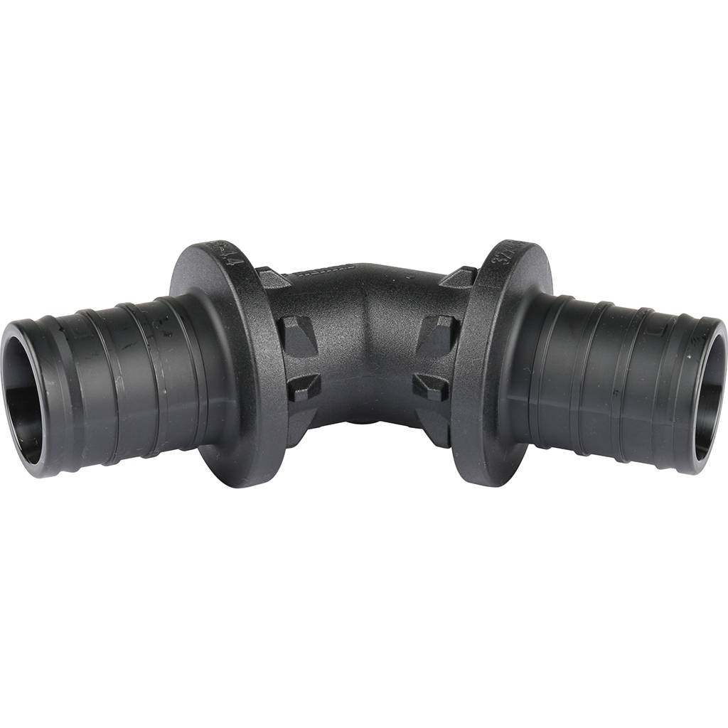 Угольник РЕХАУ RAUTITAN 45°, 32 PX для труб из сшитого полиэтилена аксиальный, 11600541001