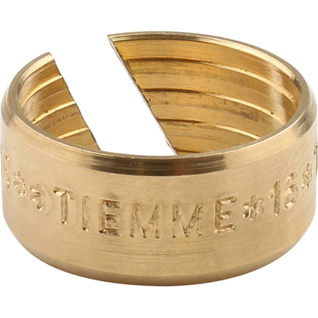 Тройник TIEMME (16х2.0) для металлопластиковых труб винтовой, 1600002