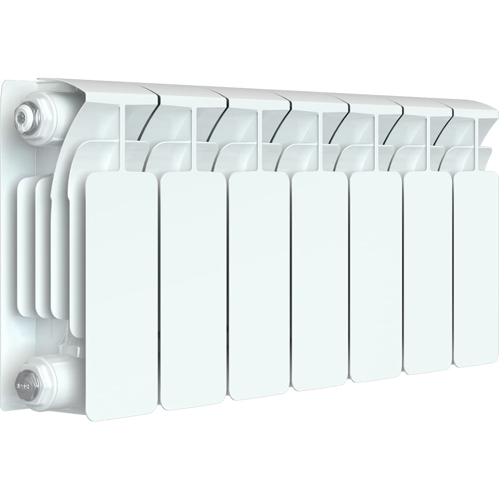 Радиатор биметаллический RIFAR BASE 200 7 секций боковое подключение (цвет RAL 7036)