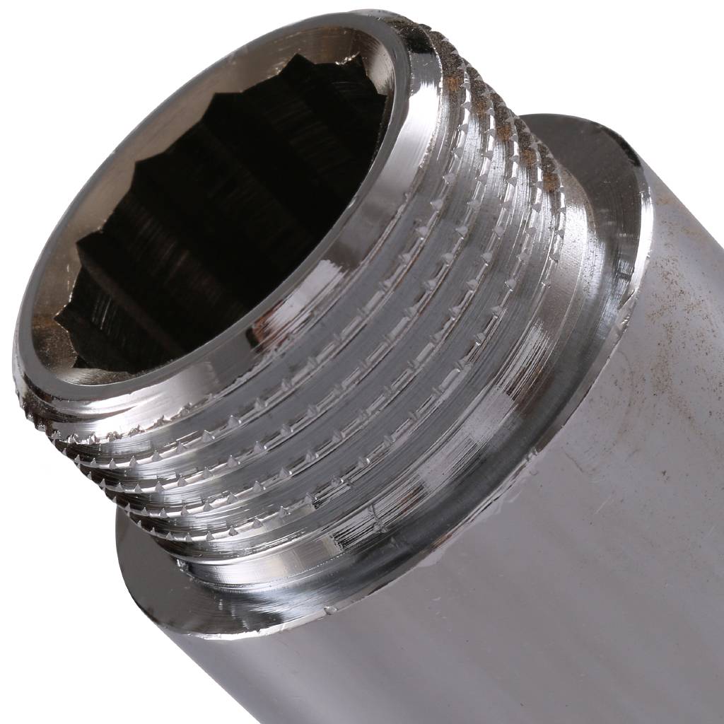 Удлинитель TIEMME НВ 100мм-3/4 хром, 1500309