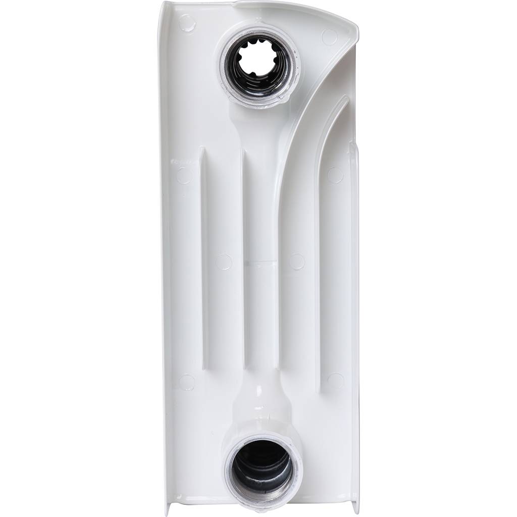 Радиатор биметаллический RIFAR BASE 200 6 секций боковое подключение (белый RAL 9016), 1RB20-6