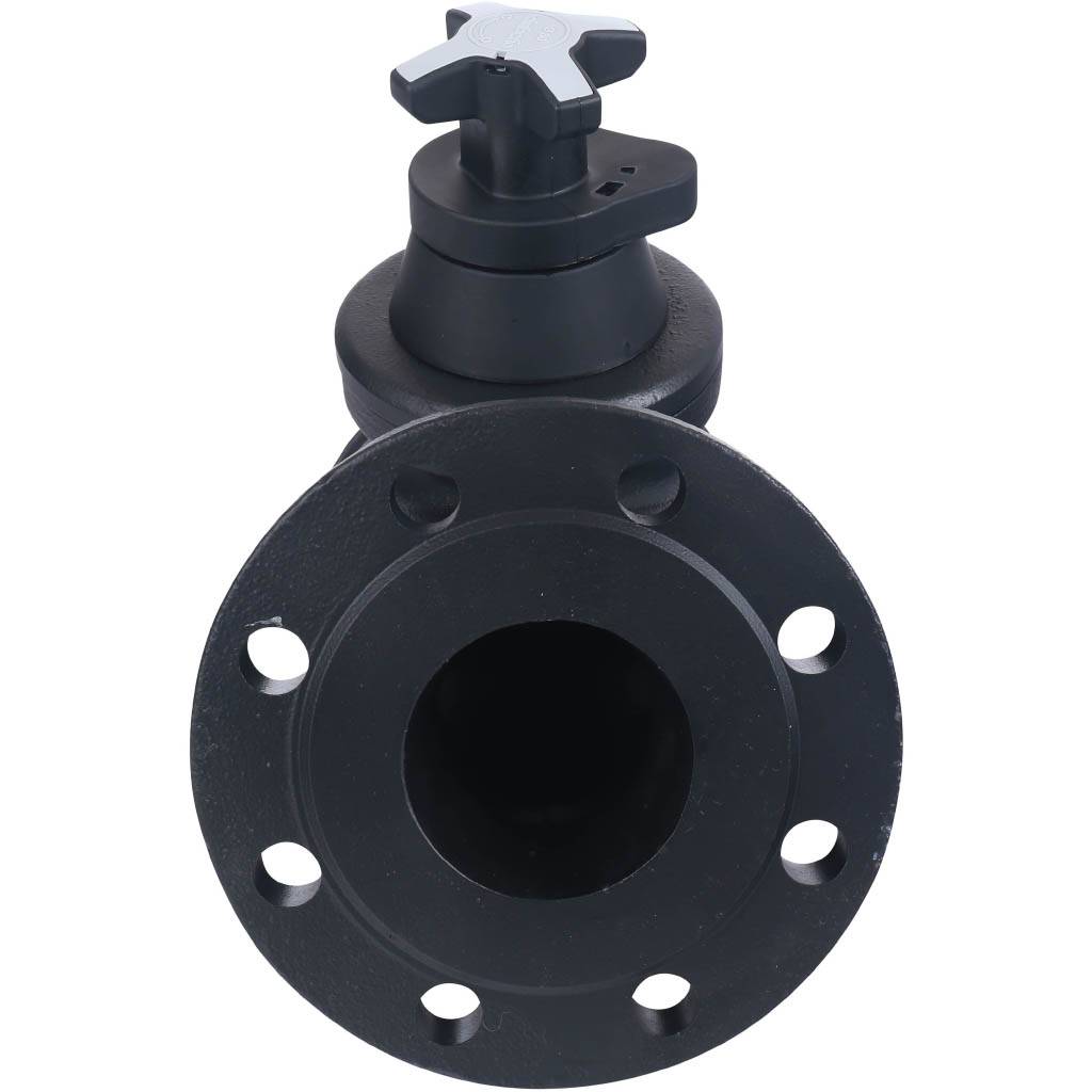 Клапан балансировочный ручной Cimberio CIM 3739В Ду80 чугун  Kvs=103,68 PN16 FF с изм. Ниппелями, CIM 3739B 80