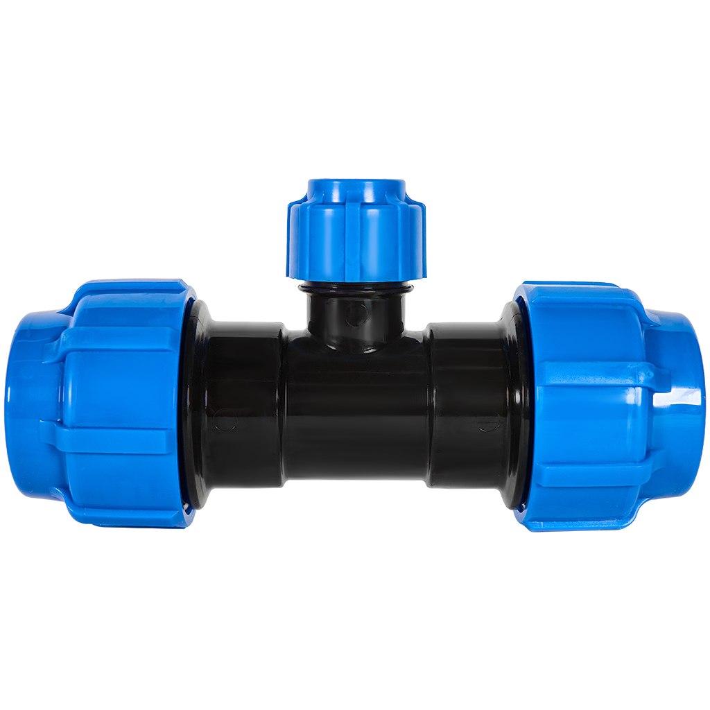 Тройник ПНД Политэк переходной 50х25х50/90° ТПК-АКВА, 51502550