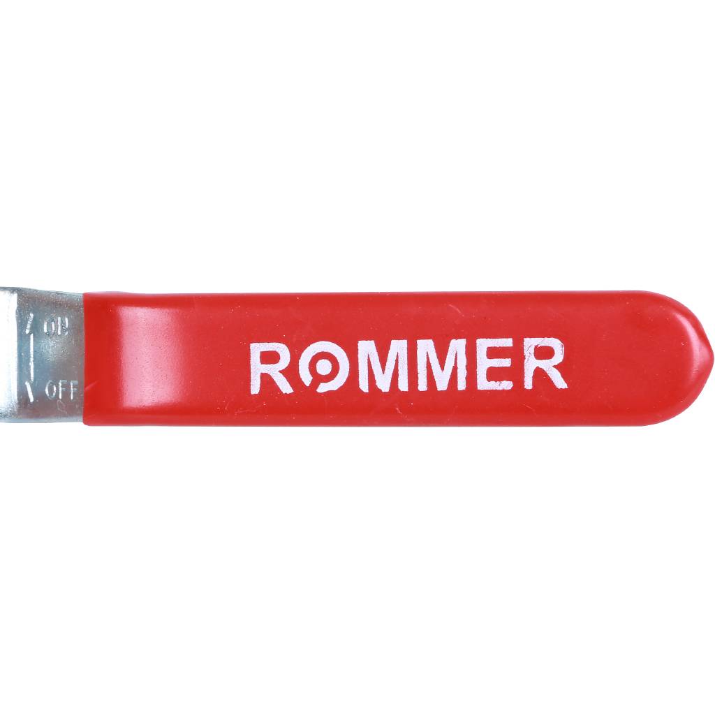 Кран шаровой ROMMER 3/4 ВН/НР, ручка рычаг, RBV-0002-0210320