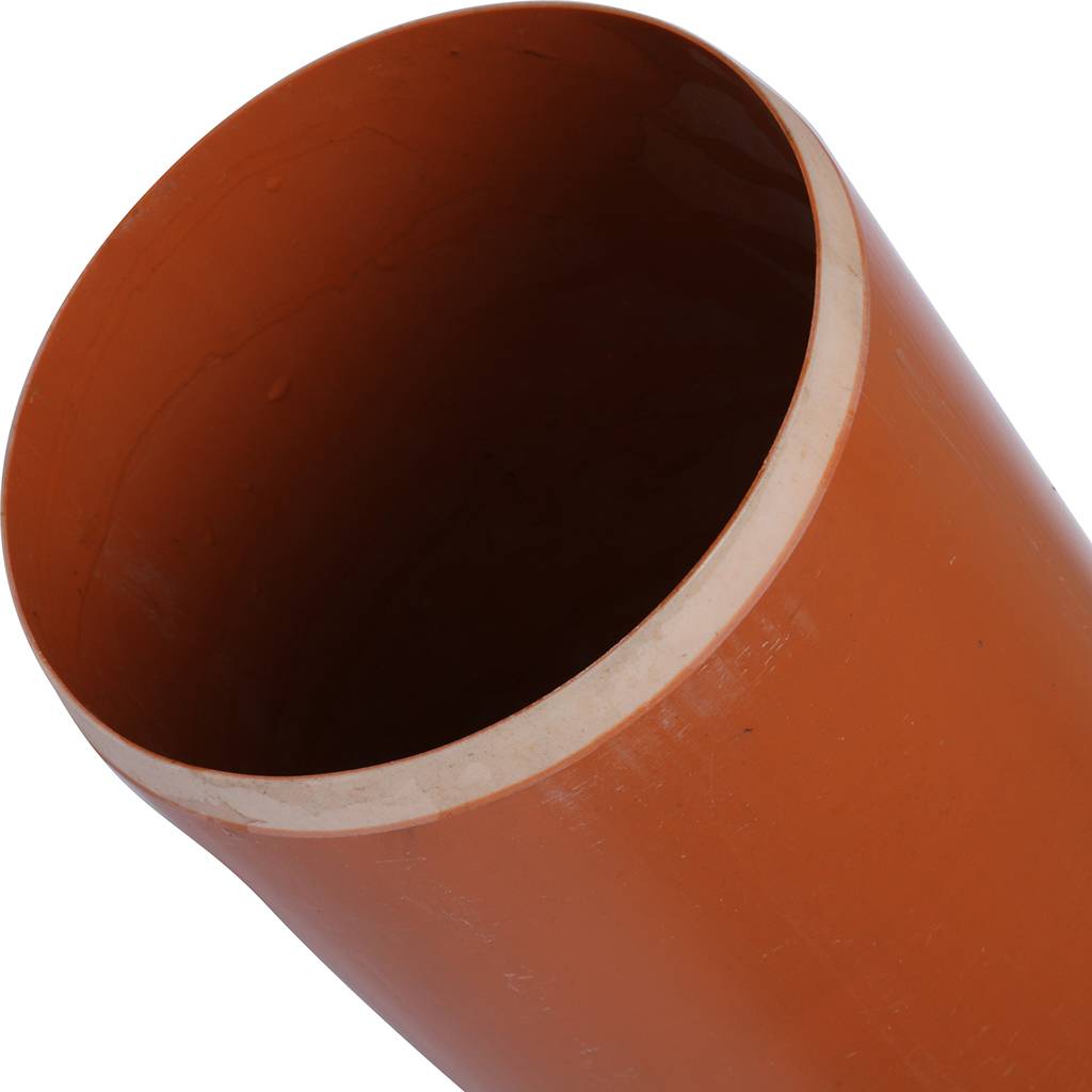 Труба Sinikon НПВХ D160x4,0 SN4, 1000 мм для наружной канализации, 22010.R