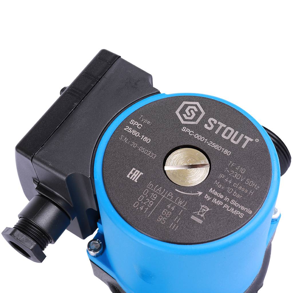 Насос циркуляционный STOUT 25/60-180, SPC-0001-2560180