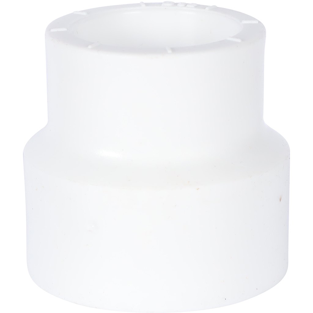 Муфта переходная Политэк 40х32 внутр./внутр. для полипропиленовых труб под сварку (цвет белый), 9000004032