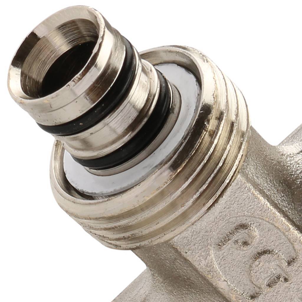 Тройник переходной TIEMME (20.2х16.2х20.2) для металлопластиковых труб винтовой, 1600017