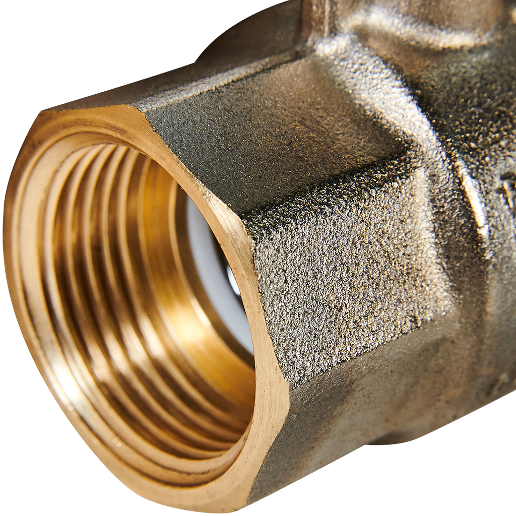 Кран шаровой полнопроходной STOUT ВР/ВР ручка рычаг 3/4