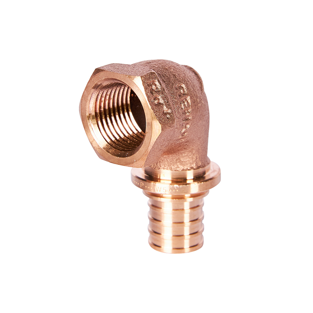 Угольник-переходник РЕХАУ RAUTITAN с внутренней резьбой 20-Rp 1/2 RX+ для труб из сшитого полиэтилена аксиальный