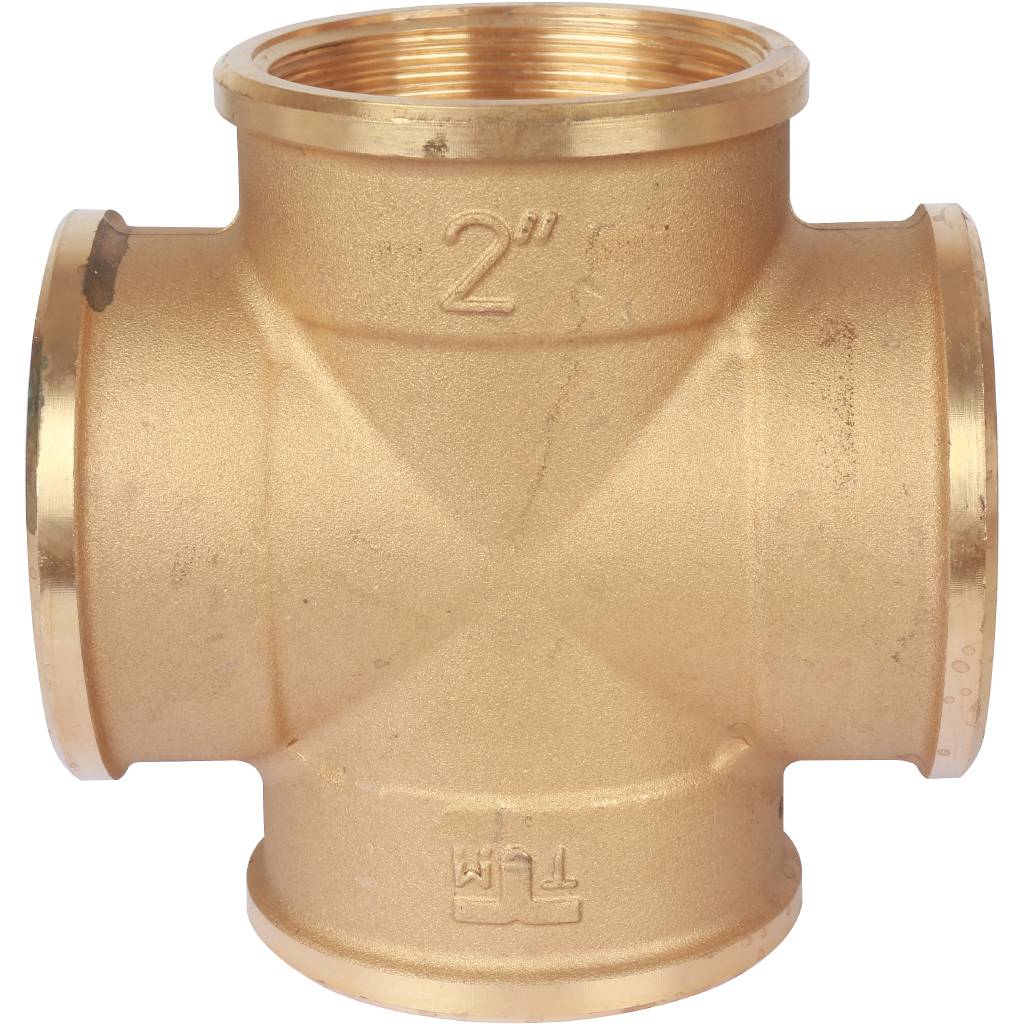 Крестовина TIEMME ВВ 2 для стальных труб резьбовой, 1500414