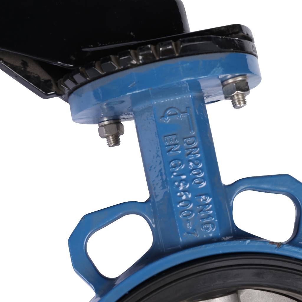 Затвор поворотно-дисковый Tecofi VPI4449 DN 200 PN 16 EP из чугуна