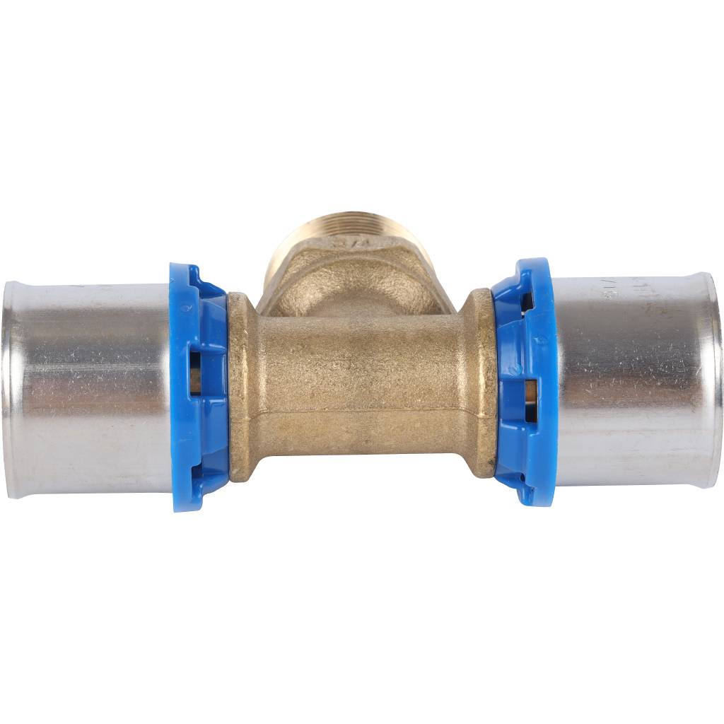 Тройник-переходник APE с наружной резьбой 26х3/4 х26 для металлопластиковых труб прессовой, ARL2004303