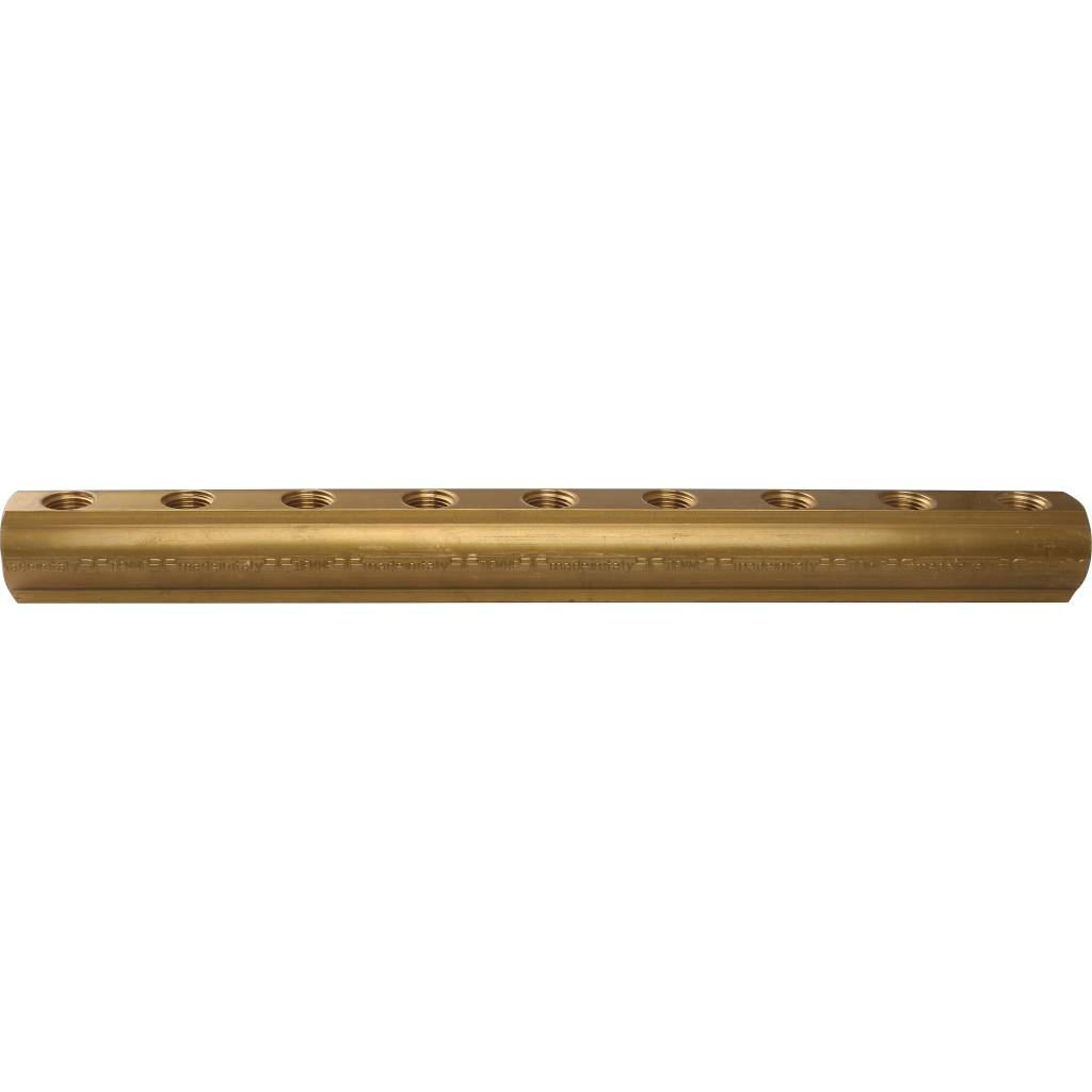 Коллектор на 9 выходов TIEMME 1х1/2