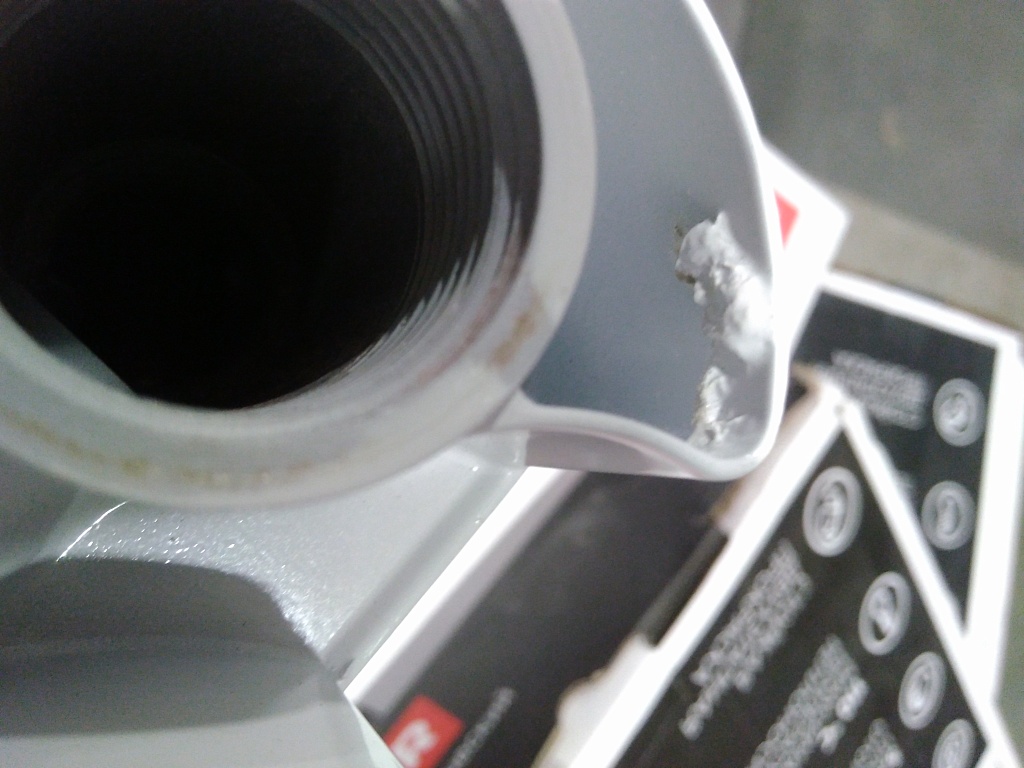 Уцененный товар (зав брак литья, потертость в верхней части крайней секции): Радиатор биметаллический ROMMER Profi BM 350 4 секции боковое подключение (BI350-80-80-130) (RAL9016), RBM-1210-035004