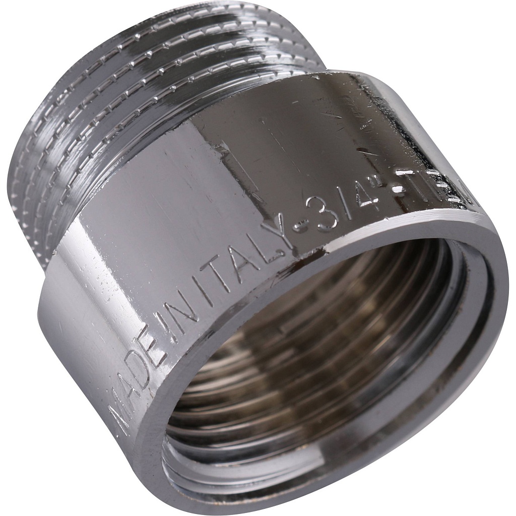 Удлинитель TIEMME НВ 30мм-3/4 хром для стальных труб резьбовой, 1500240