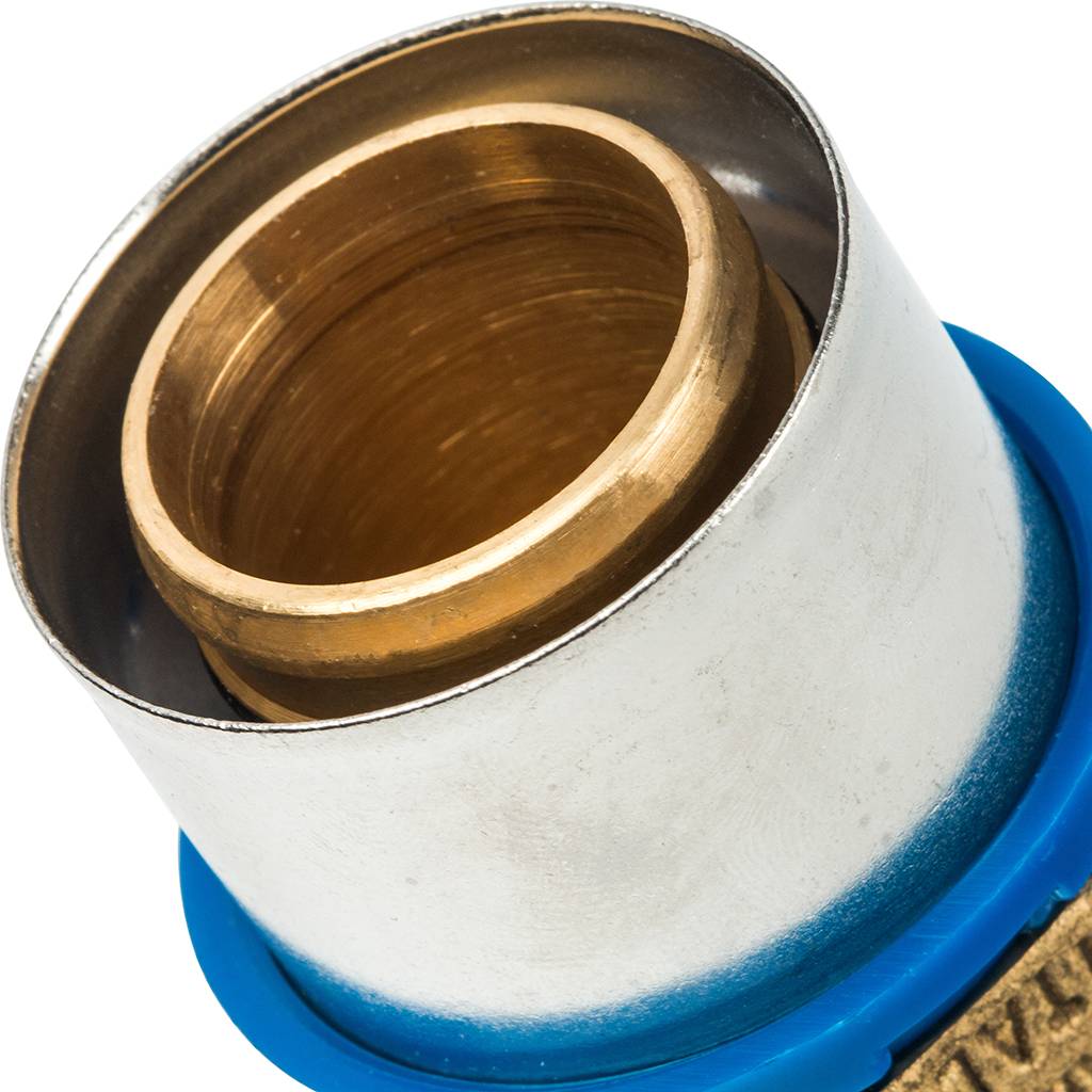 Муфта Prandelli Multyrama 32х3,0 профиль H, TH, U для металлопластиковых труб прессовой, 509.03.03.2