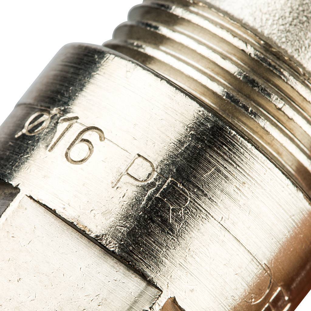 Тройник с внутр.резьбой Prandelli Multyrama (16х2,0х1/2) для металлопластиковых труб винтовой, 103.08.51.6