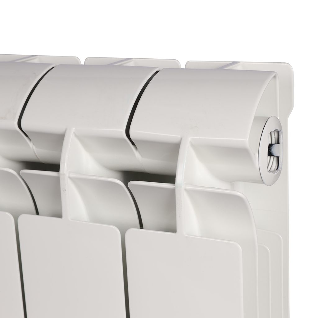 Радиатор алюминиевый Global VOX- R 200 14 секций боковое подключение (белый RAL 9010), VX02001014