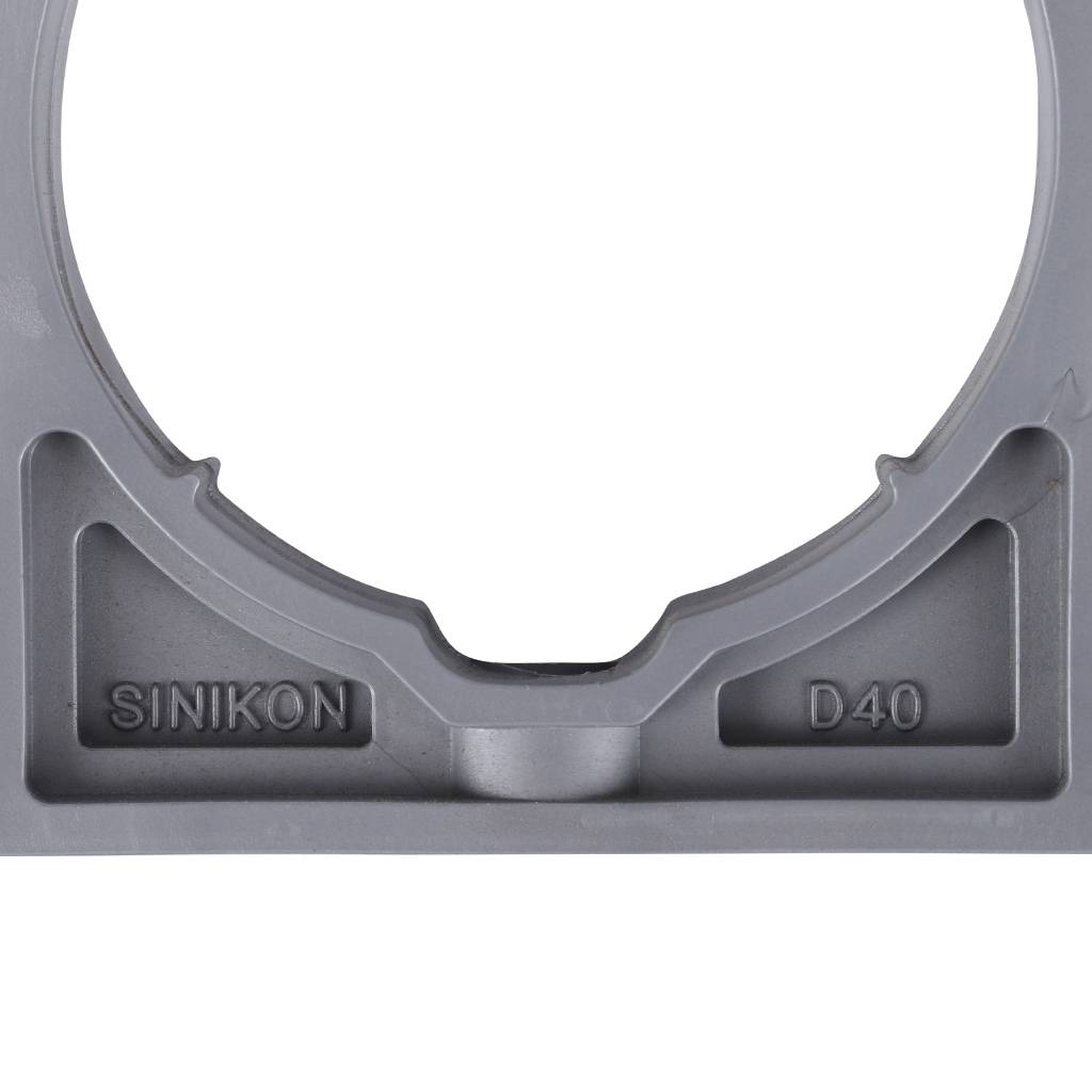 Хомут Sinikon D 040 серый ПП, KPP.040