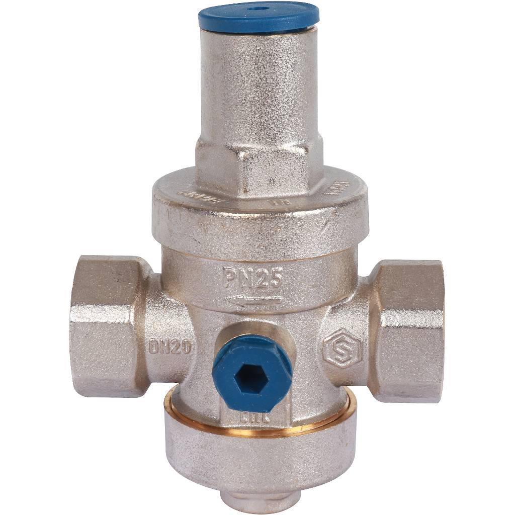 STOUT  Редуктор давления PN25 вн/вн 3/4  с выходом под манометр, SVS-1008-000020