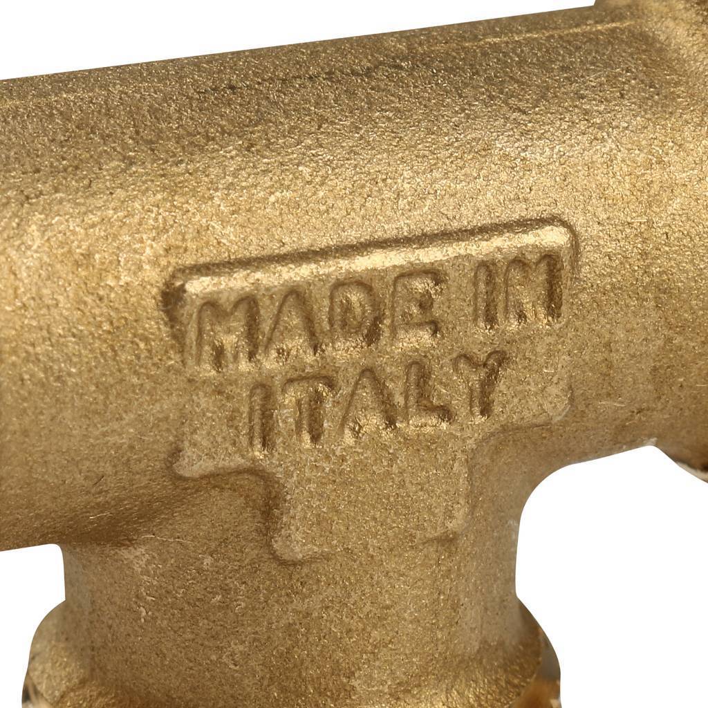 Тройник TIEMME HH 3/8x/3/8x3/8 для стальных труб резьбовой, 1500561