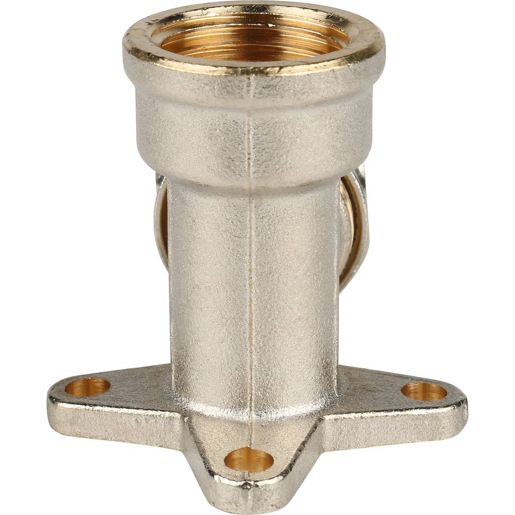 Угольник STOUT настенный с креплением 1/2 х16 для металлопластиковых труб винтовой, SFS-0008-001216