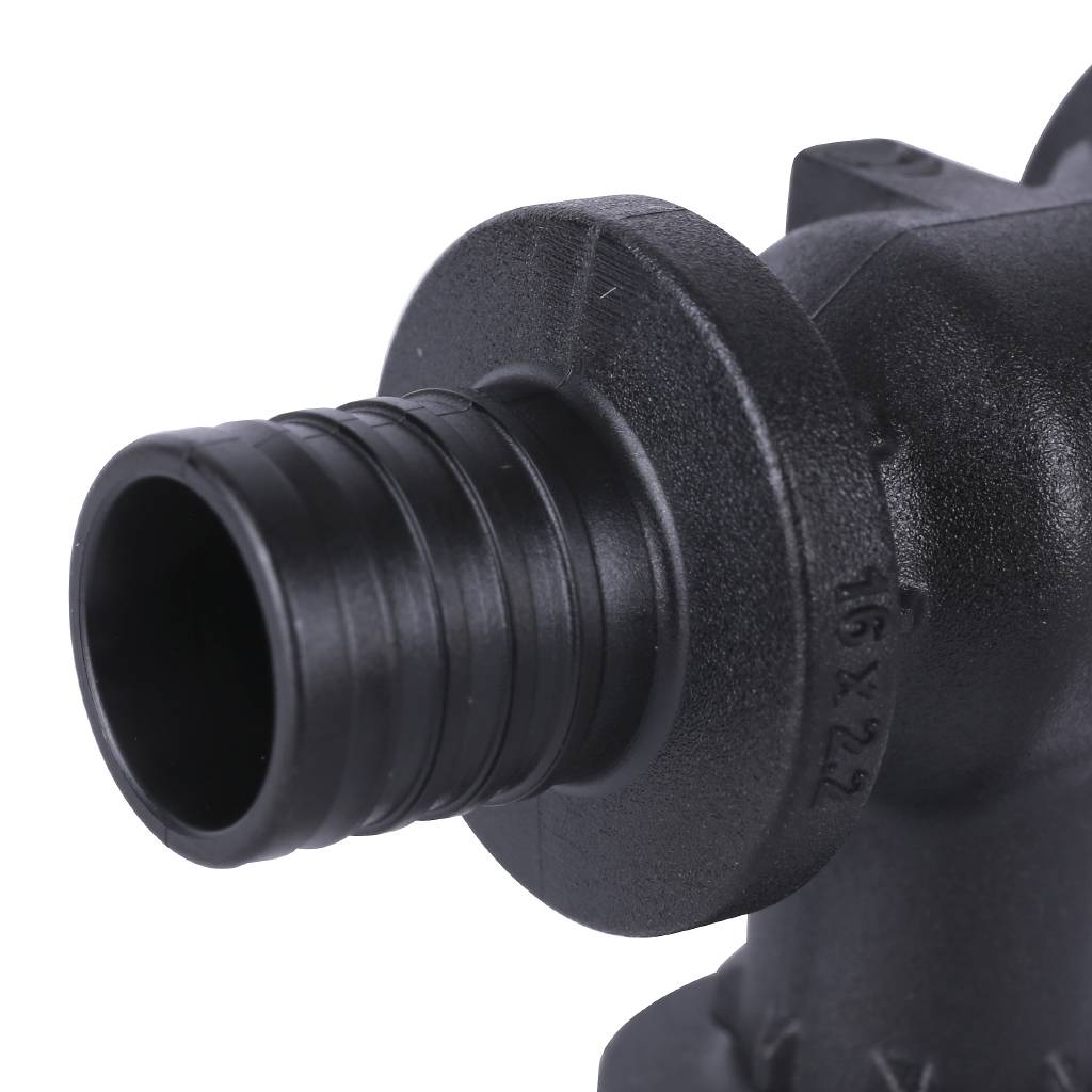 Тройник РЕХАУ RAUTITAN с уменьшенным боковым и торцевым проходом 25-16-16 PX, 11600821001