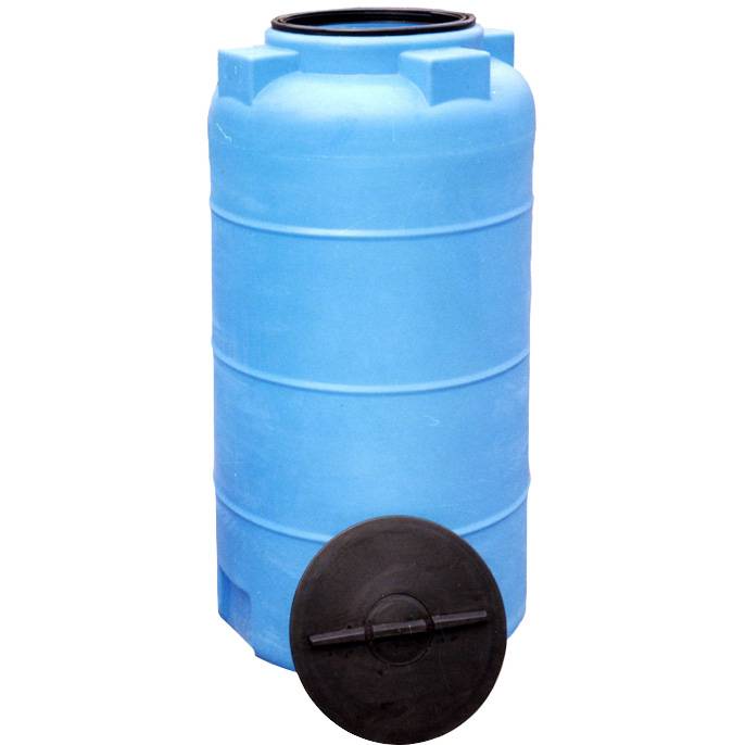 Емкость цилиндр. АНИОН 560 л с фланцем и крышкой с клапанами, 560ВФК2