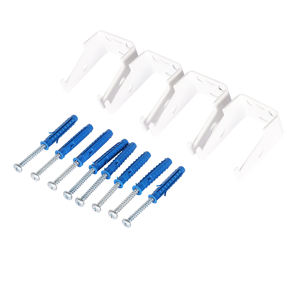 2-х трубчатый радиатор стальной ROMMER RST 2050/28 секций нижнее правое подключение RAL9016