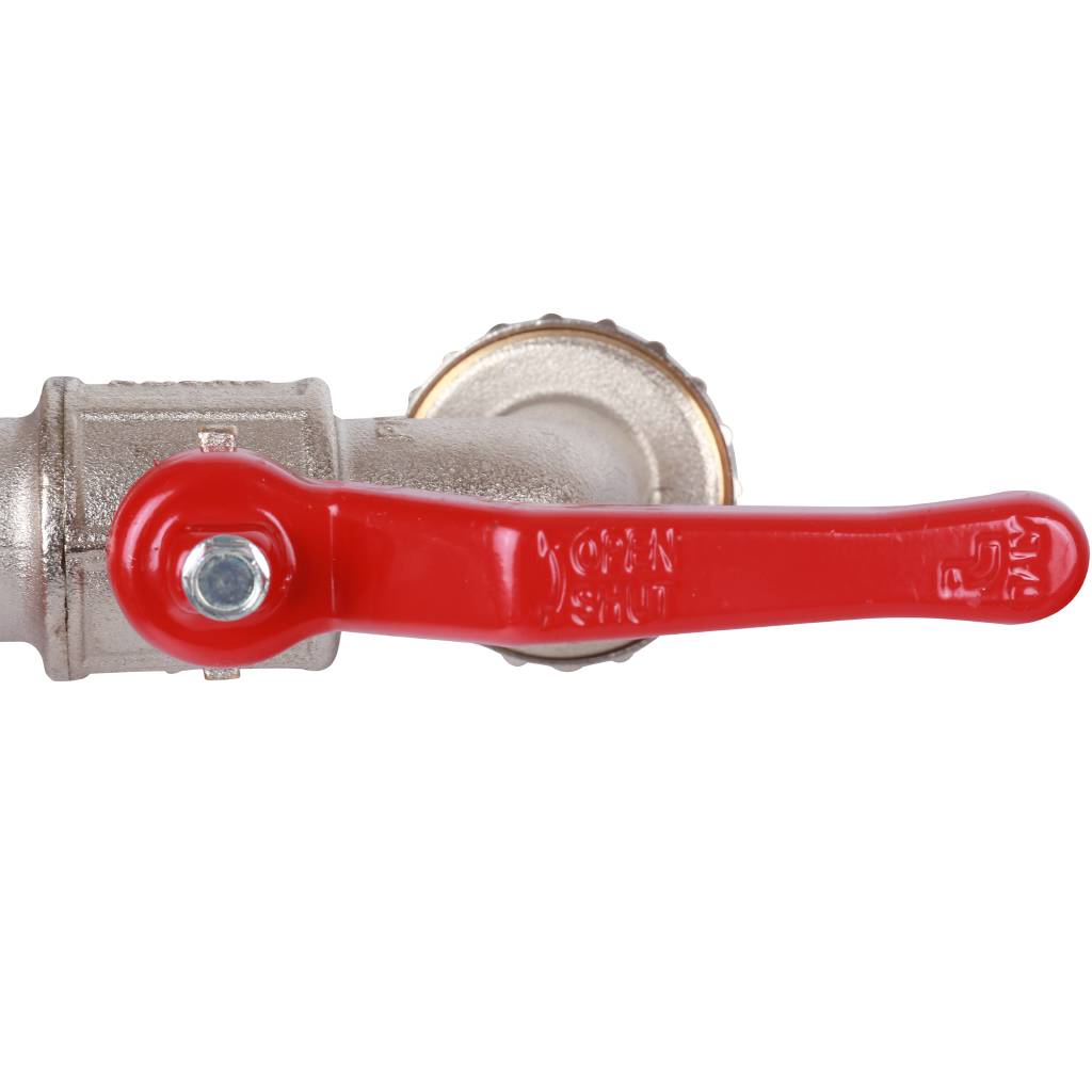 Шаровый сливной кран Itap 132 1 с латунным штуцером, 49790