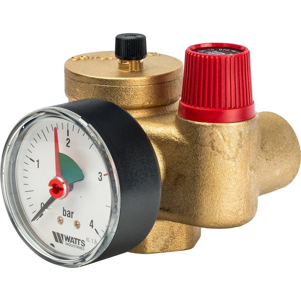 Группа безопасности (компактная) Watts KSG 30 N 3 бар (до 50кВт)