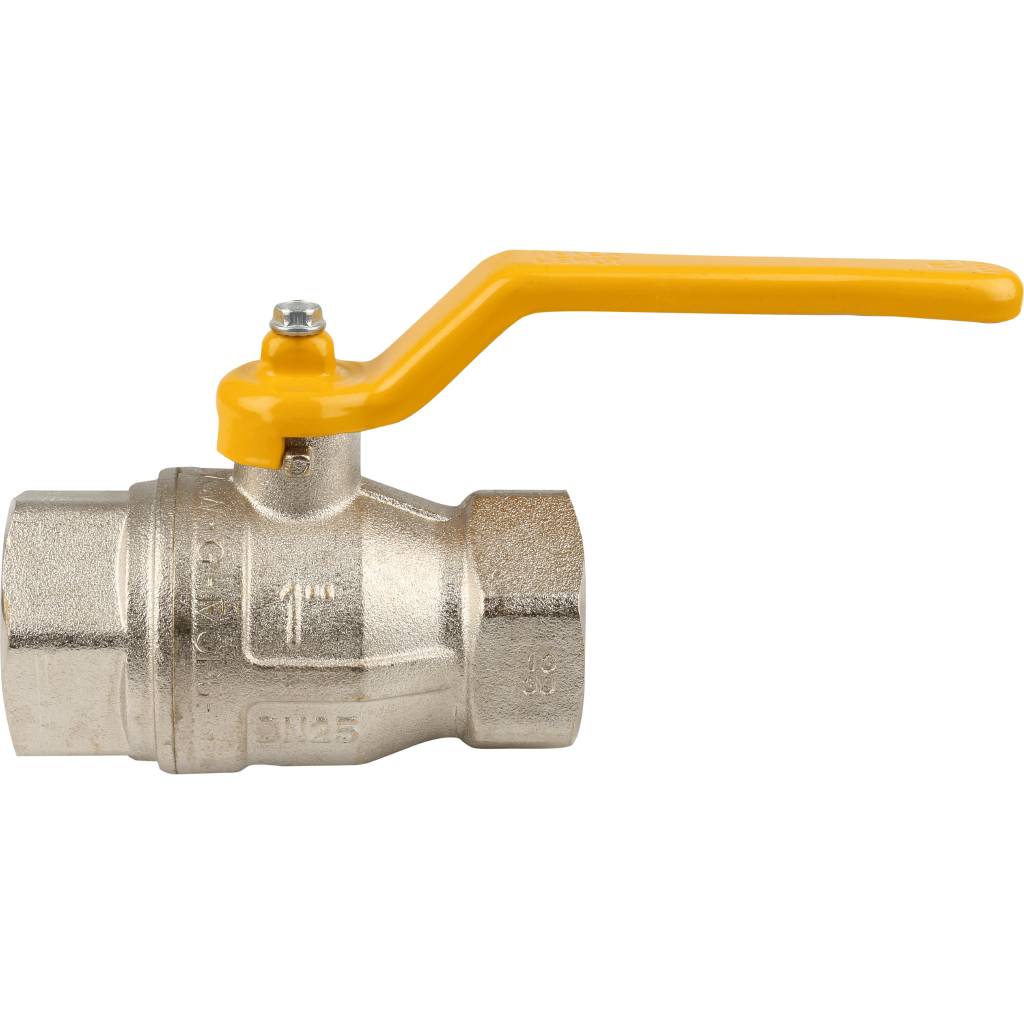 Кран шаровый Itap BERLIN 070 1 муфтовый для газа полнопроходной (рычаг), 26076v