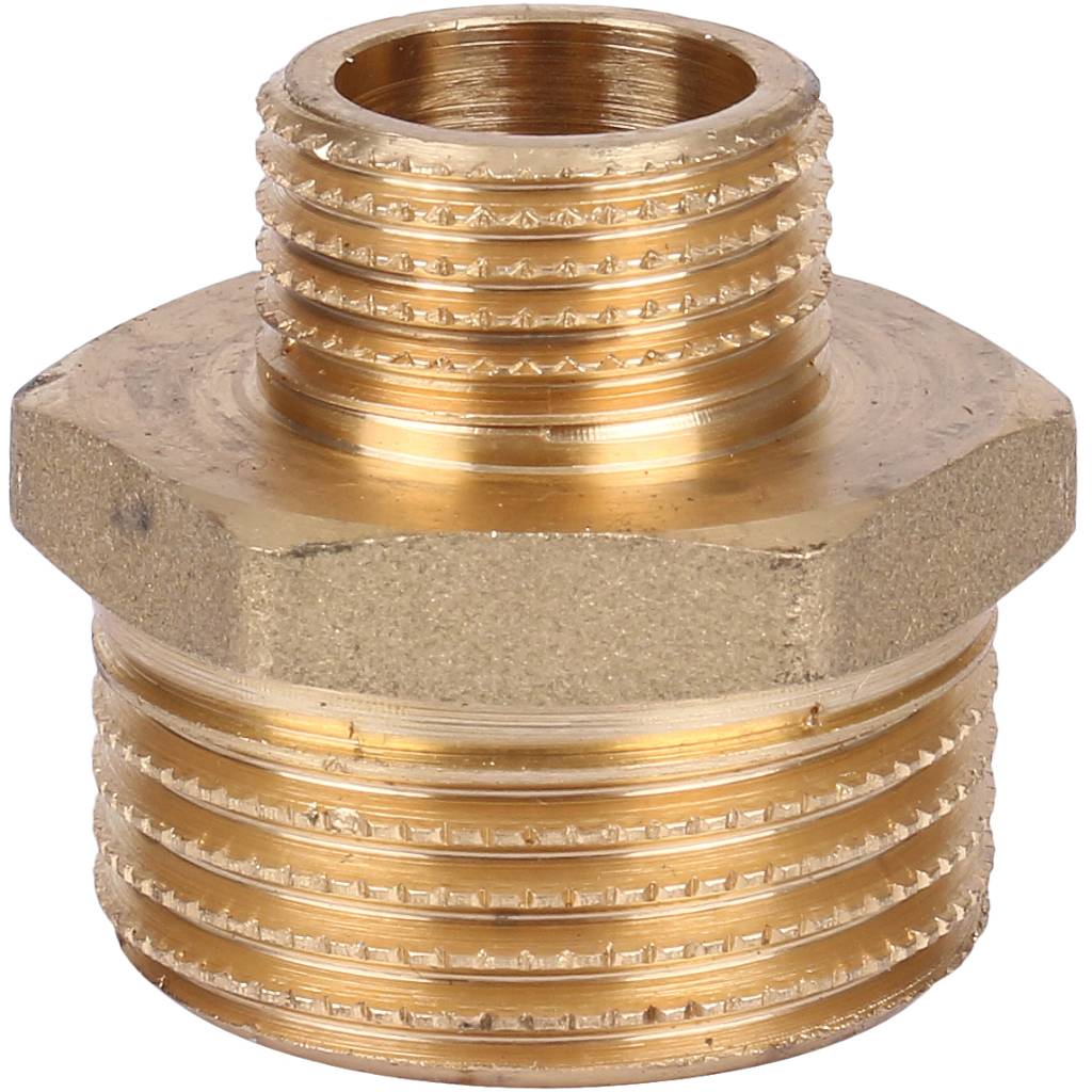 Ниппель HH TIEMME 1х1/2 для стальных труб резьбовой, 1500089