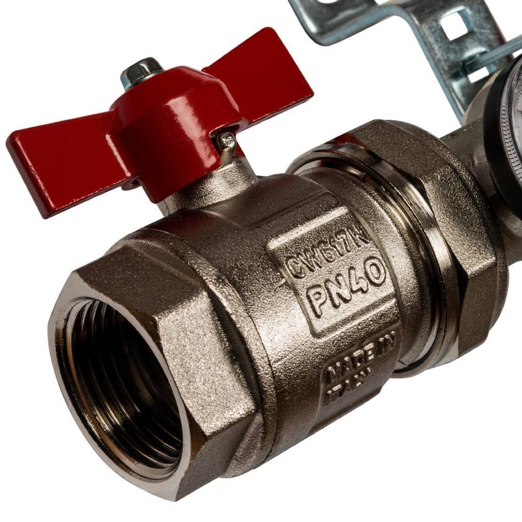 Коллектор из нержавеющей стали в сборе без расходомеров STOUT 12 выходов, SMS 0912 000012