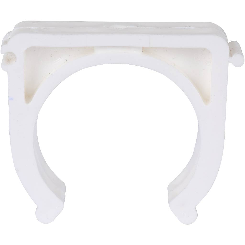 Крепление Kalde d=50 для полипропиленовых труб под сварку (цвет белый), 3592-bck-505201