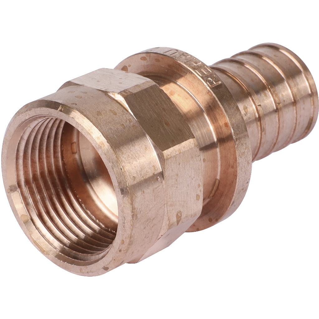 *14563311001(13660711001) REHAU RAUTITAN Переходник с внутренней резьбой 25-Rp 3/4 RX+ для труб из сшитого полиэтилена аксиальный