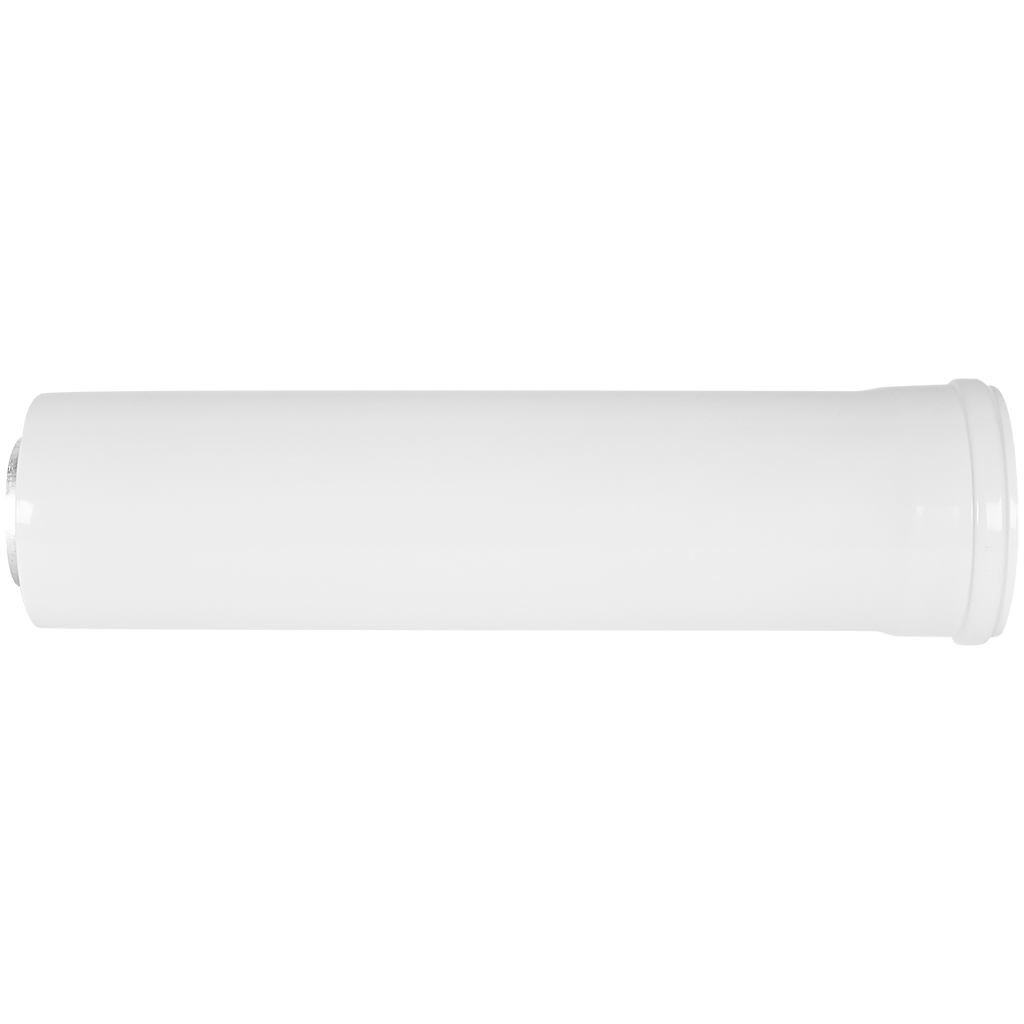 Удлинитель дымохода традиционный коаксиальный ROMMER D80(п-м)/125(м-п), L500