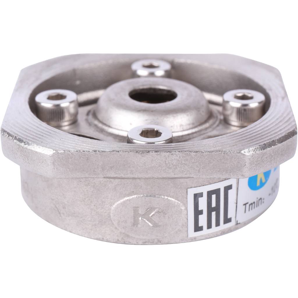 Клапан обратный пружинный ZETKAMA 275I Ду15 Ру40 межфланцевый из нерж. стали, 275I015E51