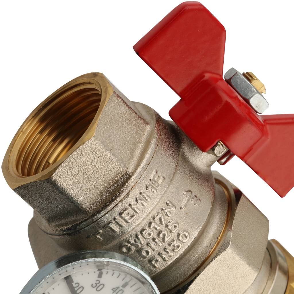 Коллектор в сборе на 10 выходов TIEMME 1х3/4 ЕК, 3870036(3875G060510)