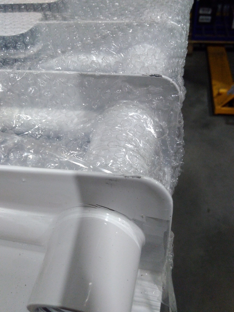 Уцененный товар (трещины, царапины): Радиатор биметаллический ROMMER Profi BM 350 12 секций боковое подключение (BI350-80-80-130) (RAL9016), RBM-1210-035012