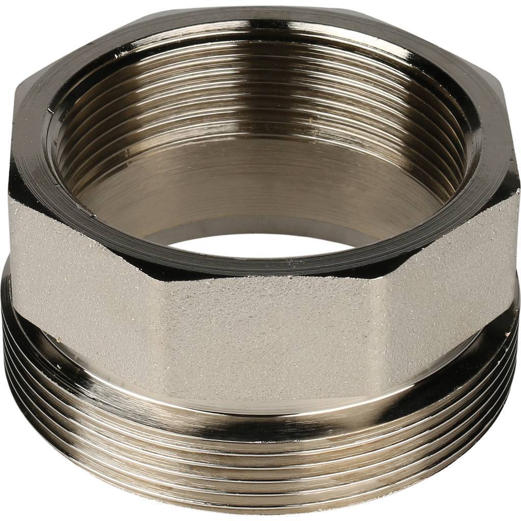 Разъемное соединение STOUT американка ВН никелированное, уплотнение под гайкой 2 o-ring кольцо, SFT-0041-000002