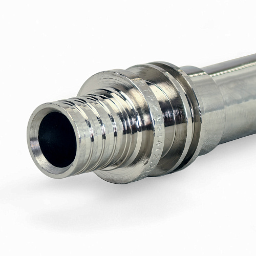 Трубка приборная Г-образная аксиальная, латунь,16х250, хромированная, RTP