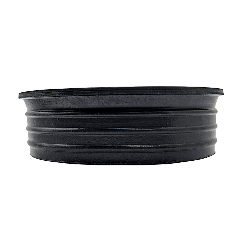 Манжета переходная с чугуна на пластик ВК резина 110/123 индивидуальная упаковка, черный