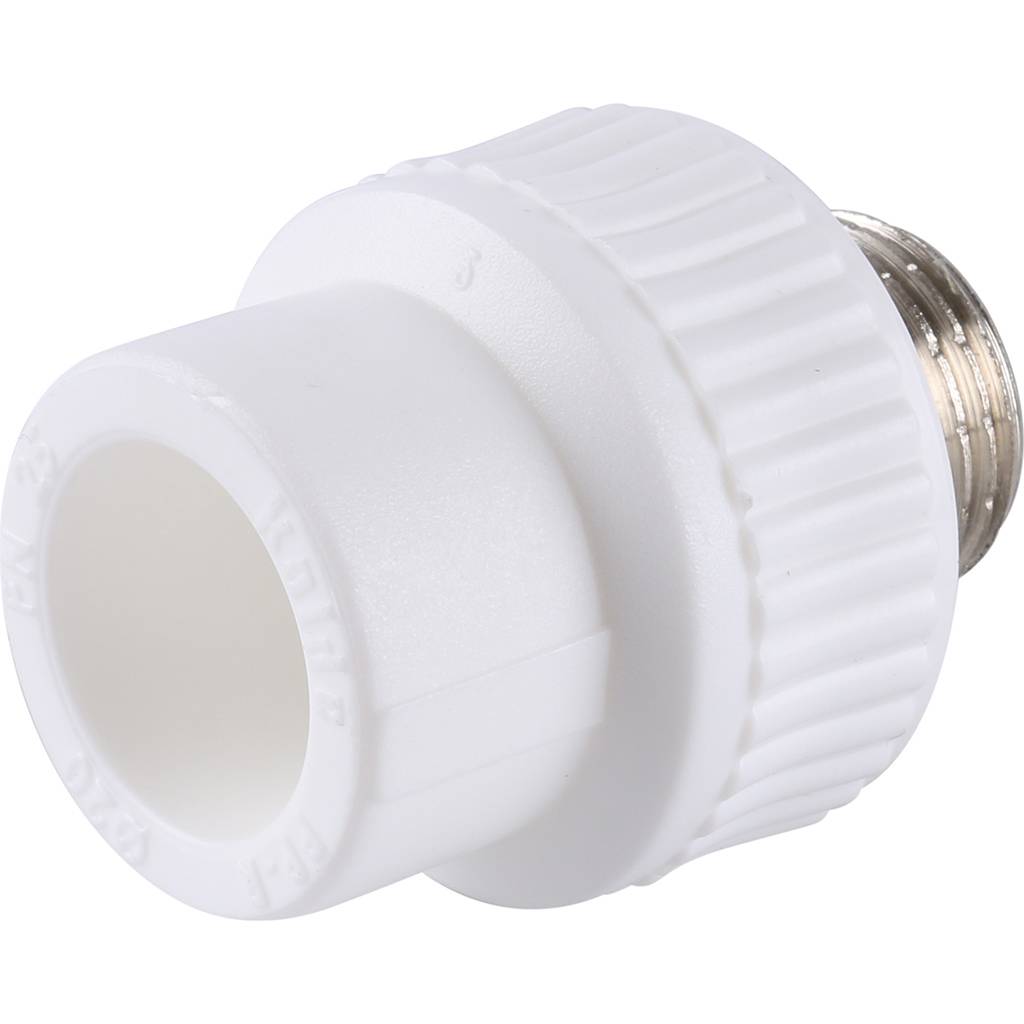 Муфта комбинированная Kalde наружная резьба 20x1/2 для полипропиленовых труб под сварку, 3222-nmo-200b00